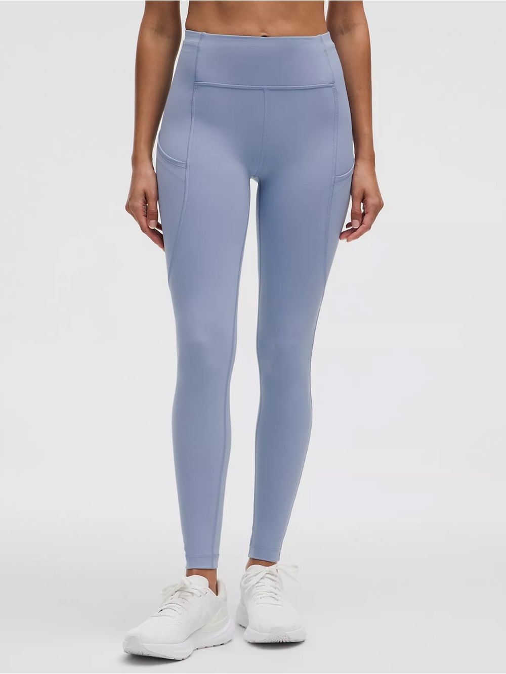 lululemon athletica Soft Periwinkle High-Rise Leggings with Side Pockets